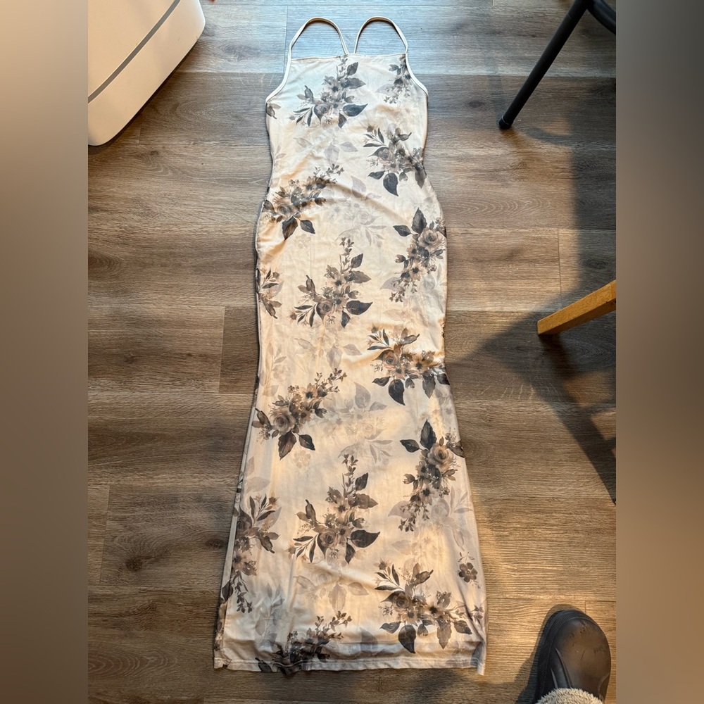 Floral Print Women's Dress